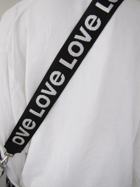 Schulterriemen, Bag Strap black für die Tasche LOVE / LIEBE